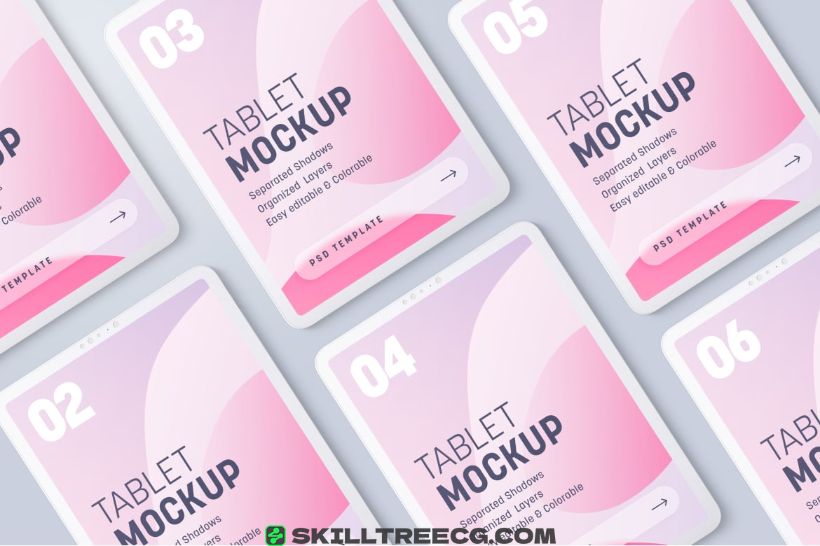 图片[4]-Multi Device Clay Mockup Set（139719）-技能树